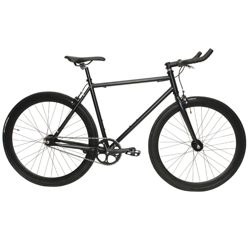 DAMCO - SINGLE SPEED, HORN HANDLEBAR, MATT BLACK - 700 X 50CM (20'')