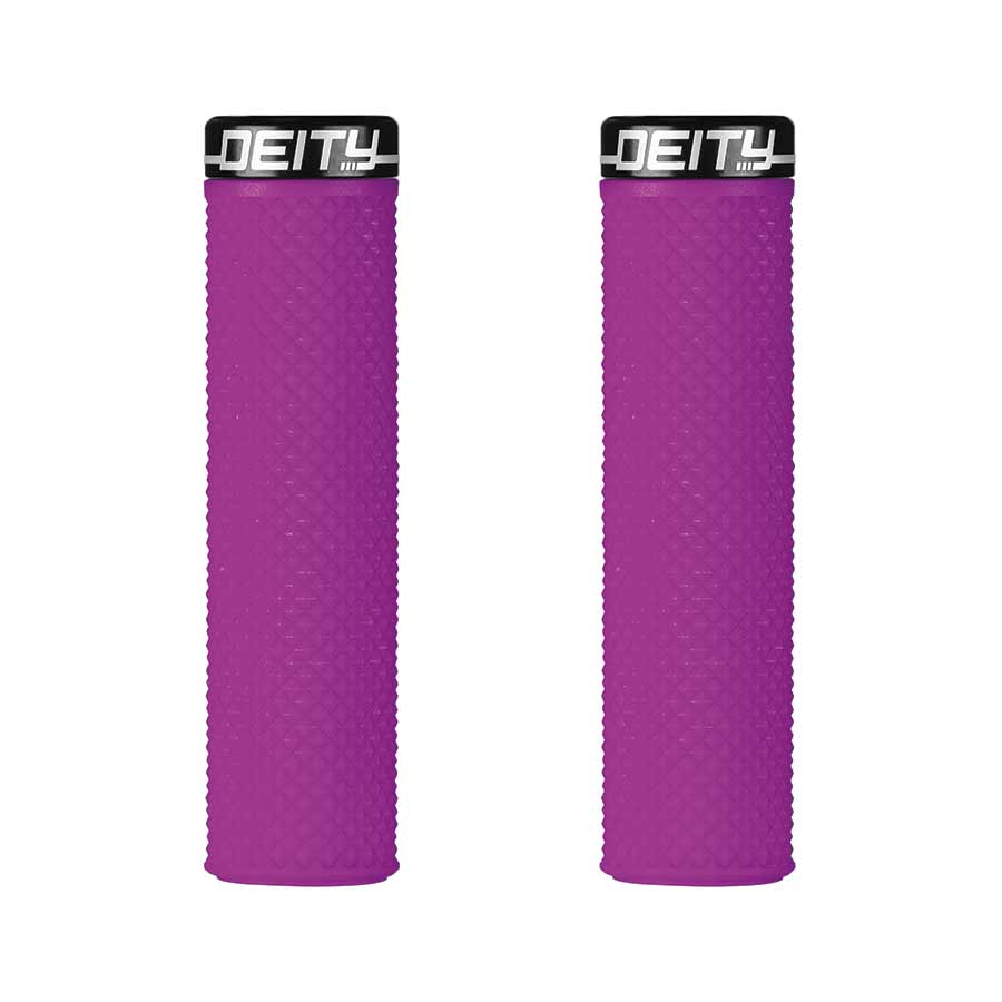 Deity, Supracush, Grips, 133mm, Pink, Pair