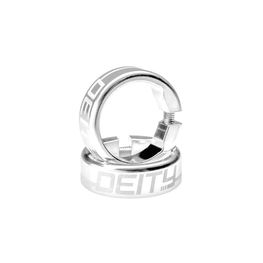 Deity, Grip Clamps, Silver