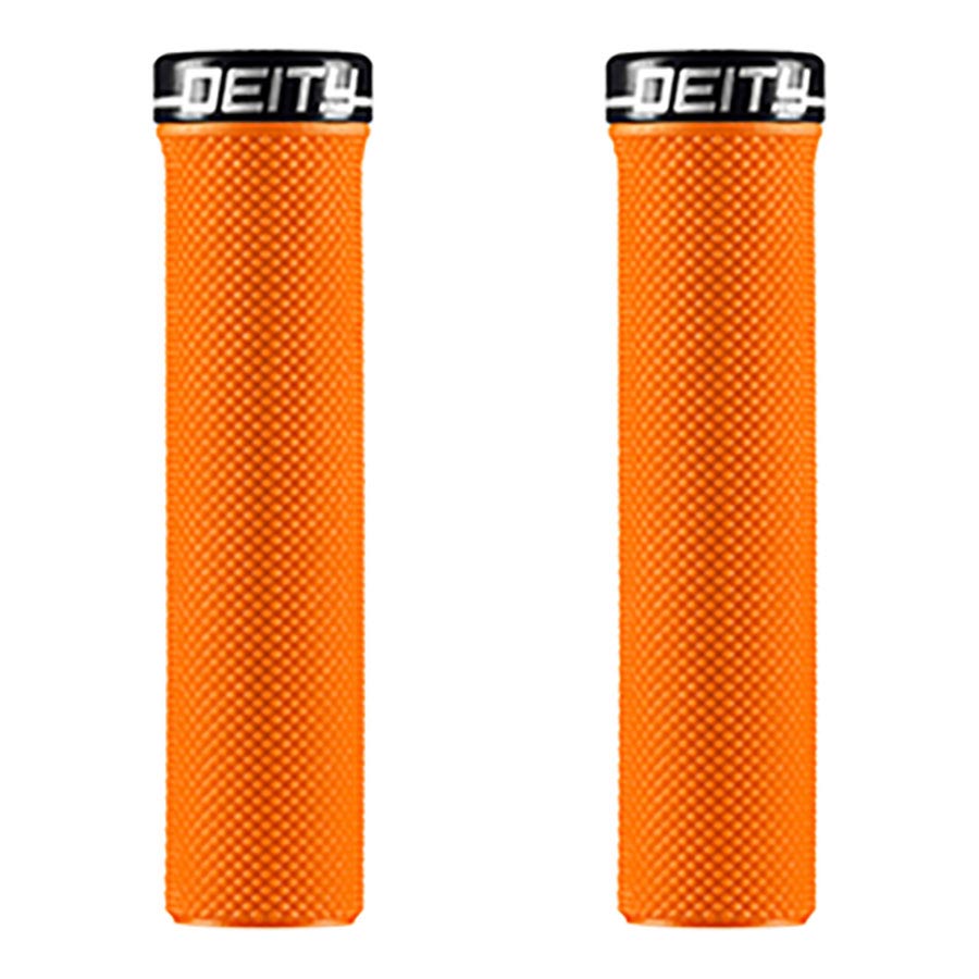 Deity, Slimfit, Grips, 132mm, Orange, Pair