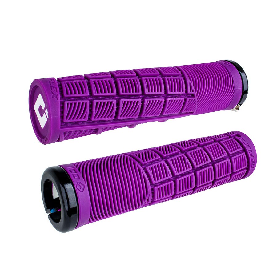 ODI, Reflex v2.1, Grips, 135mm, Purple, Pair