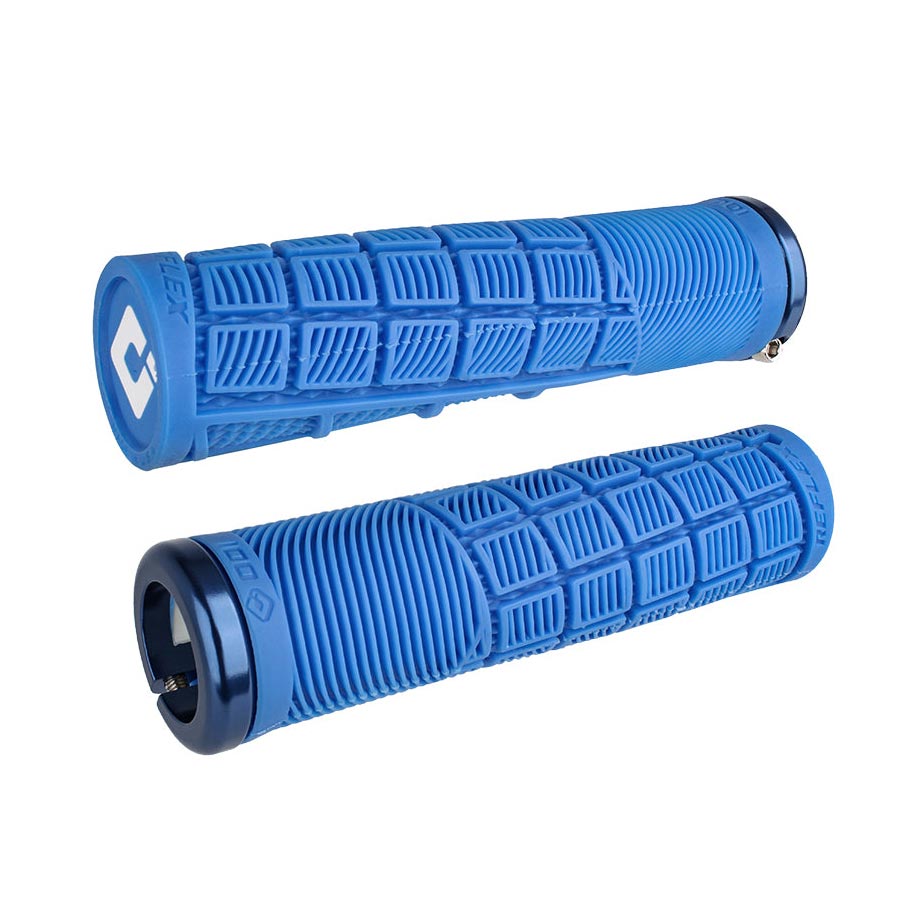 ODI, Reflex v2.1, Grips, 135mm, Blue, Pair
