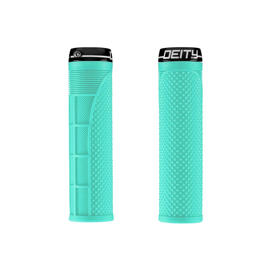 Deity, Megattack, Grips, 140mm, Mint, Pair