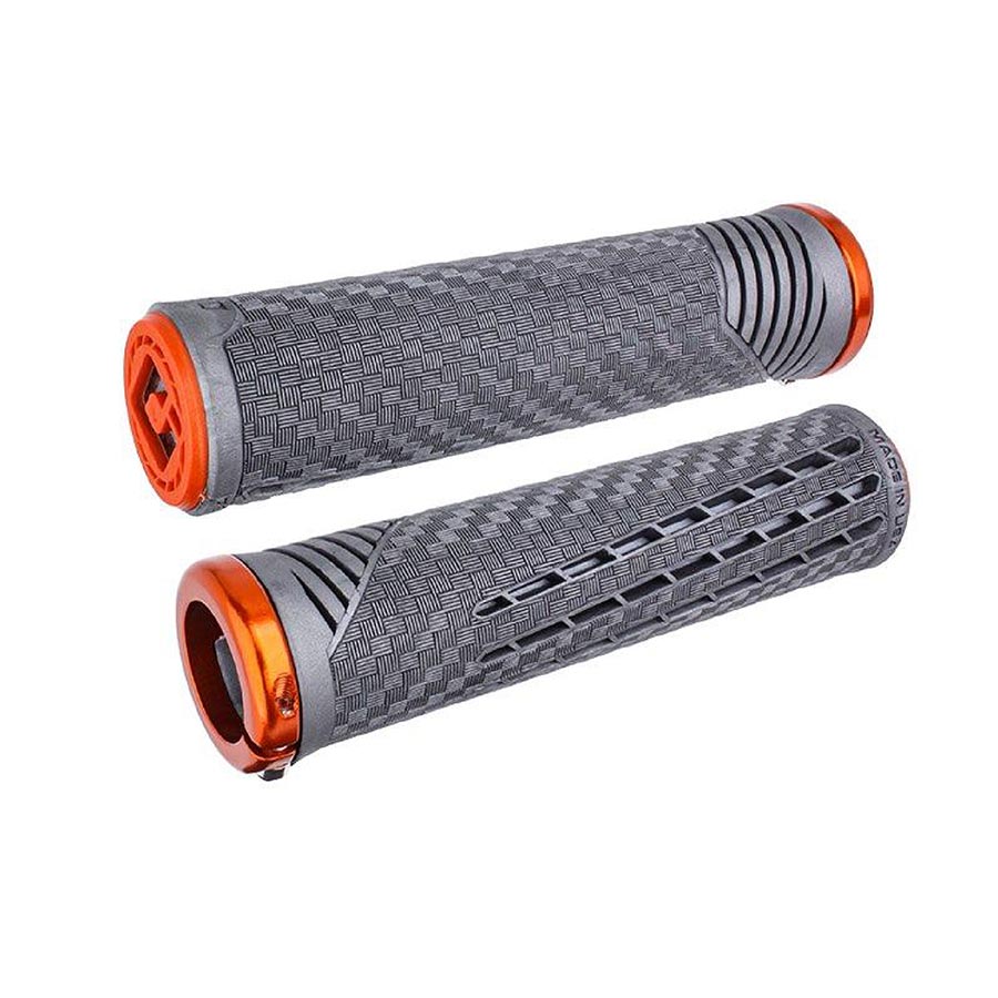 ODI, CF Grip v2.1, Grips, 135mm, LYNX Gray, Pair