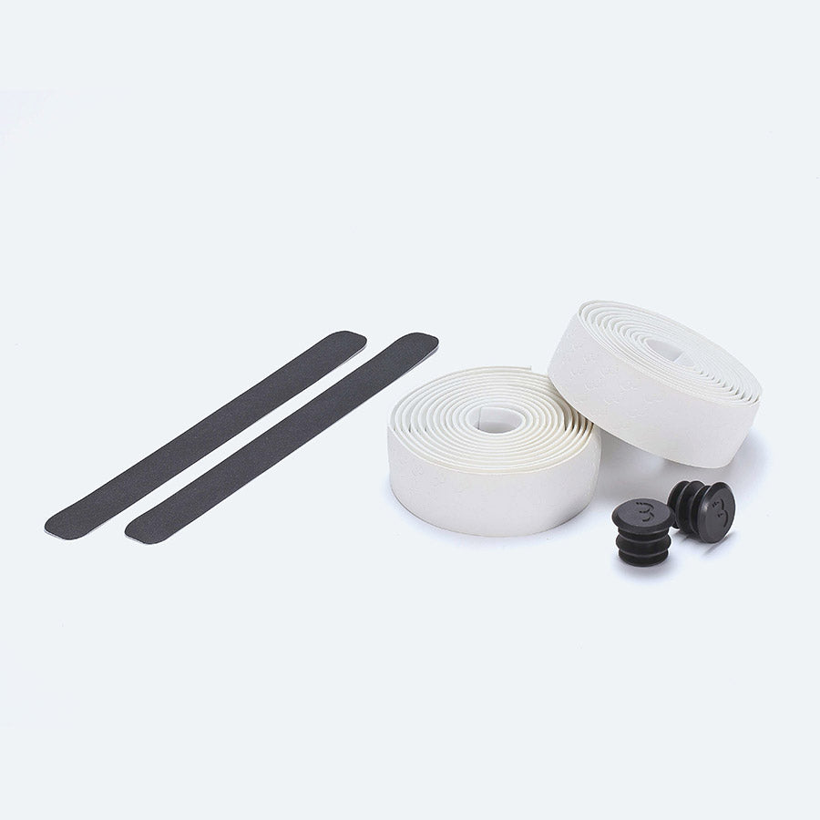 BBB Cycling, BHT-15G UltraRibbon Gel, Handlebar Tape, White, 2.5mm Thick