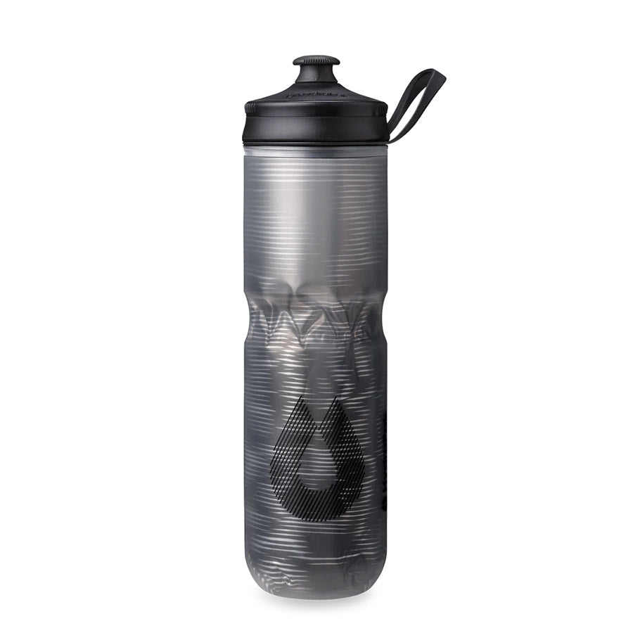 Polar/Hydrapak, Sport Pulse, Water Bottle, 700ml / 24oz, Black