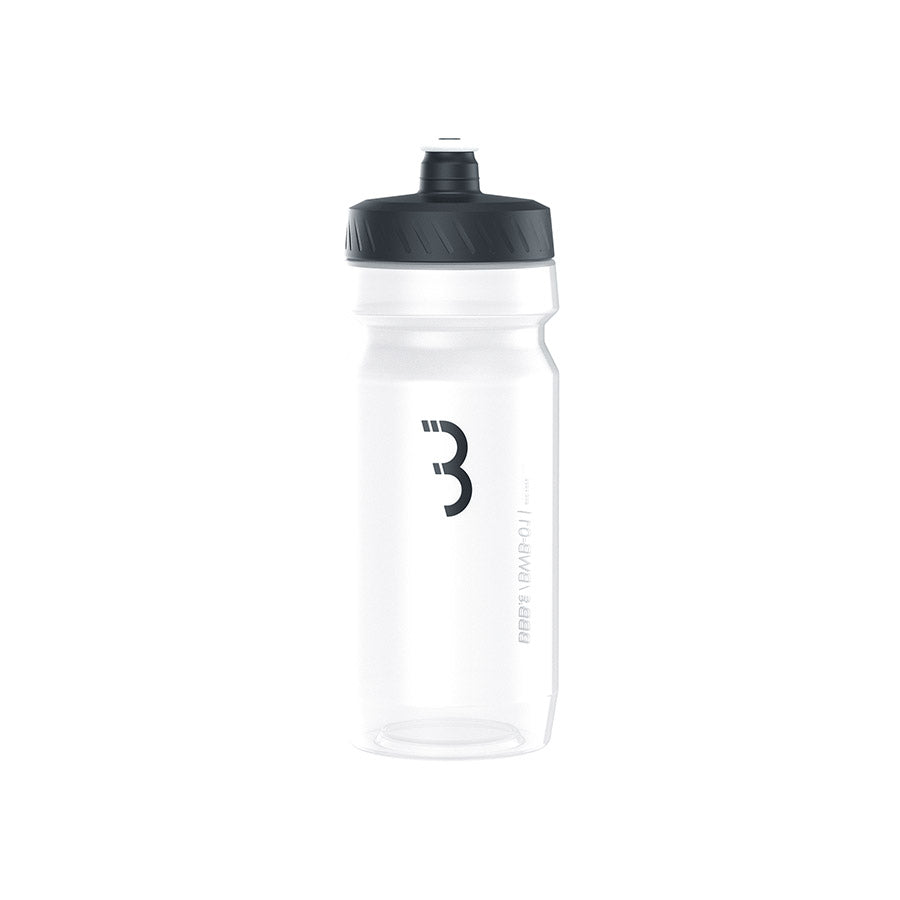 BBB Cycling, BWB-01 CompTank 550, Water Bottle, 550ml / 19oz, Clear Black