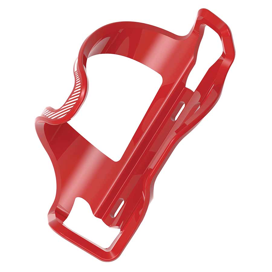 Lezyne, Flow Side Load, Bottle Cage, Composite, Right loading, Red, 48g