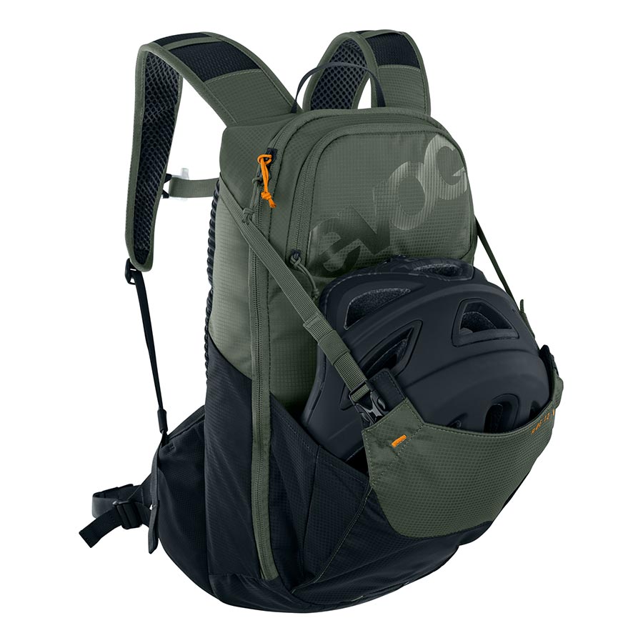 EVOC, Ride 12, Hydration Bag, Volume: 12L, Bladder: Included (2L), Dark Olive/Black