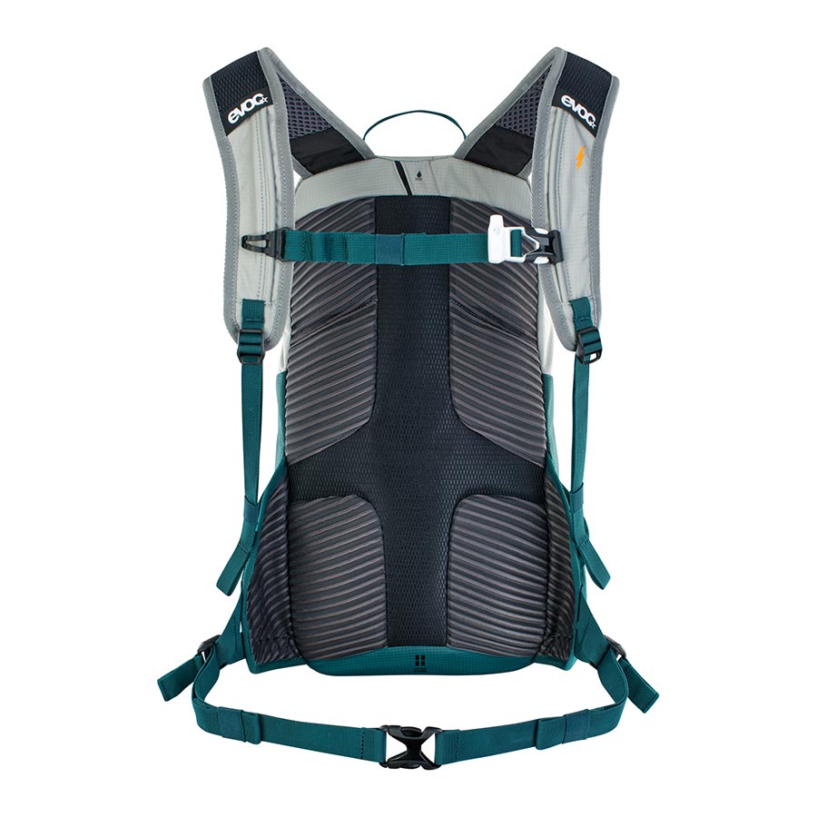 EVOC, E-Ride 12, Hydration Bag, Volume: 12L, Bladder: Not included, Stone/Petrol