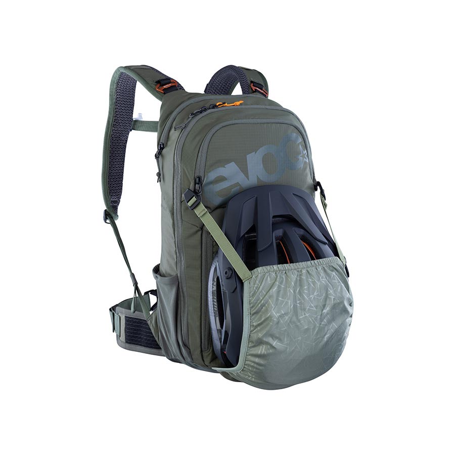 EVOC, Stage 12, Hydration Bag, Volume: 12L, Bladder: Not included, Dark Olive