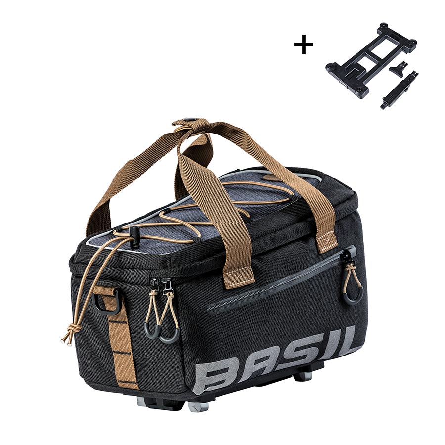 Basil, Miles MIK, Trunk Bag, 7L, Black/Slate