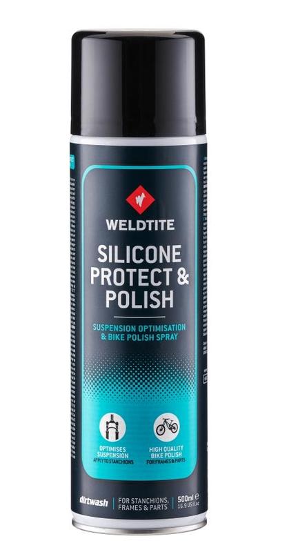 Weldtite Bike Silicone Protect & Polish Spray, 500ml Aerosol