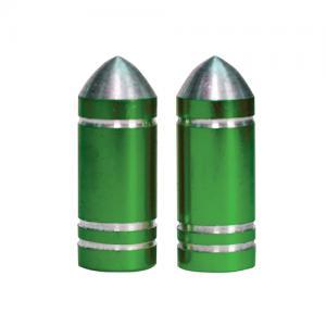 Weldtite Green Bullet Valve Caps /pair