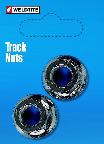 Weldtite 3/8" Track Axle Nuts /pair