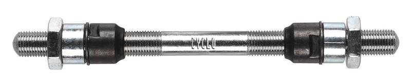 Weldtite Chromo Hub Axle, Rear Solid, 10 x 175mm /each
