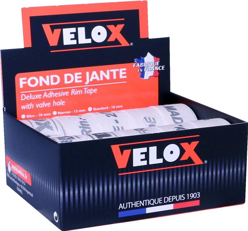 Velox Adhesive Cotton Rim Tape, 22mm width x 2m long Roll /10 pack
