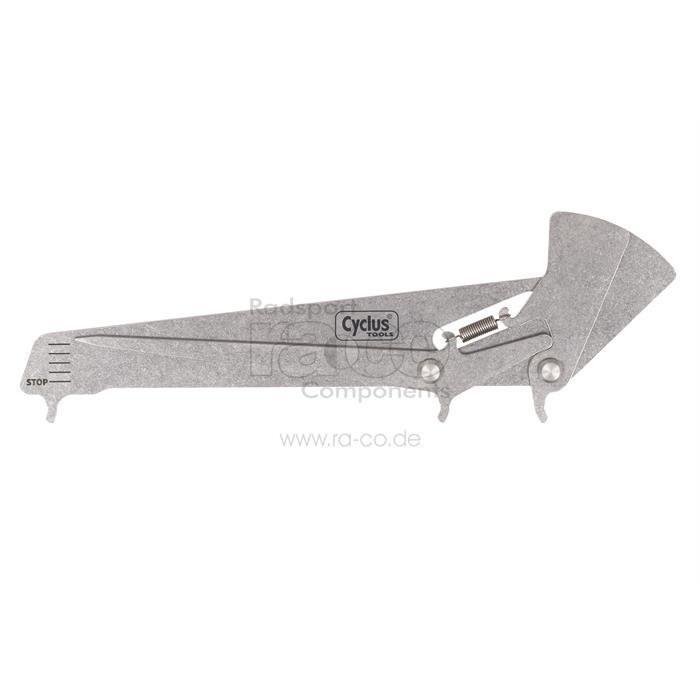 Cyclus Tools Chain Wear Tester - for 1/2" chains, incl. SRAM Flattop