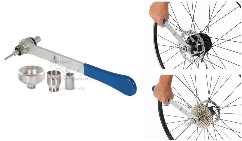 Cyclus Tools JetmountR Tool, for Shimano Cassette & Centerlock Removal/Installation
