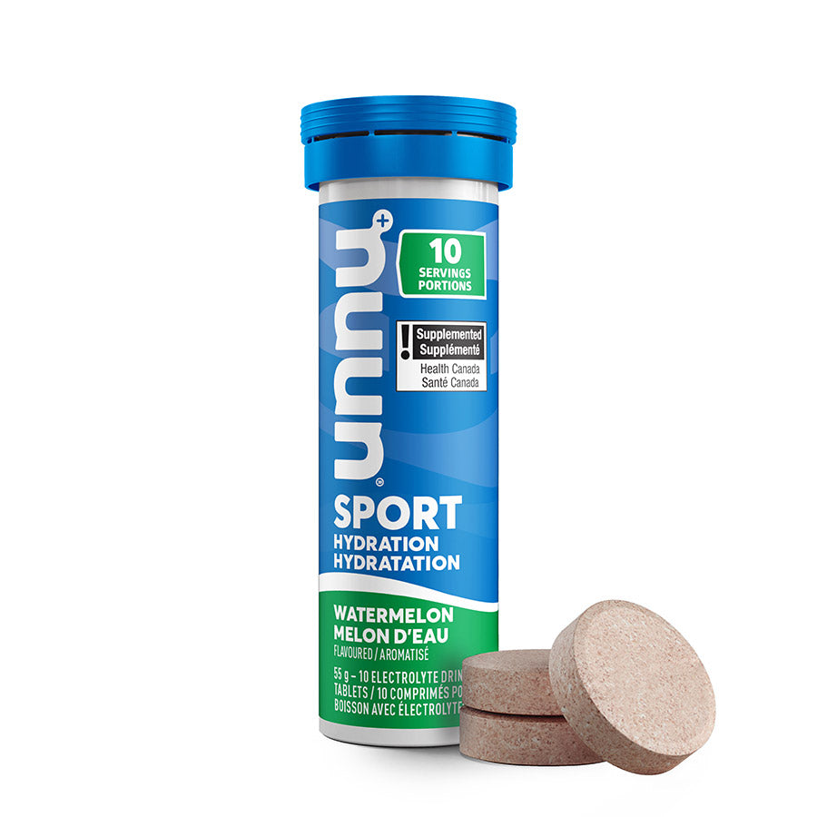Nuun, Sport, Drink Mix, Watermelon, Box of 8, 10 servings, 8pcs