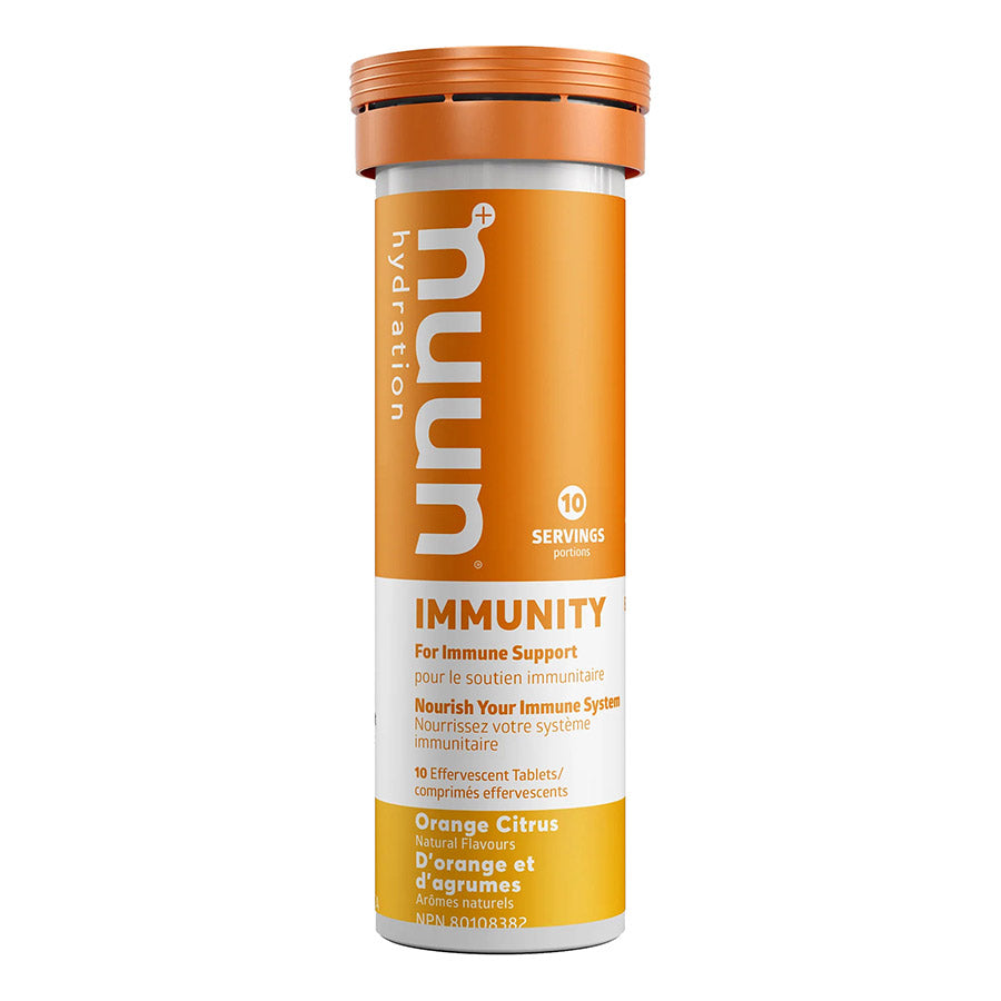 Nuun, Immunity, Drink Mix, Orange Citrus, Box of 8, 10 servings