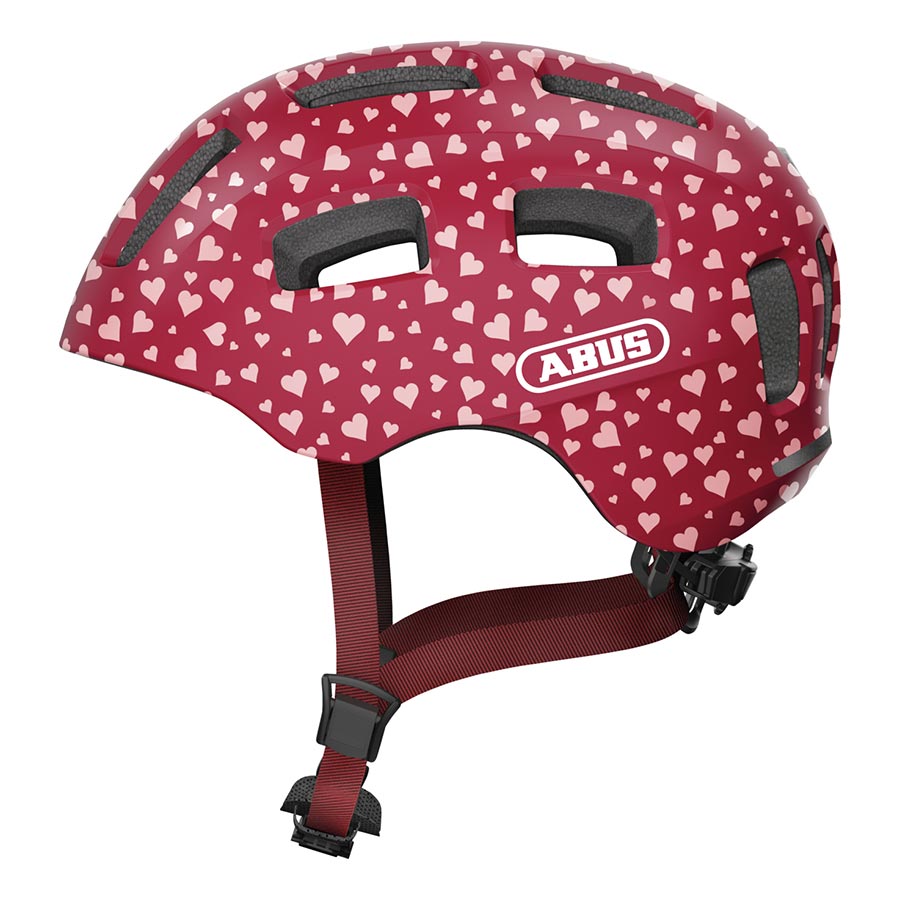 Abus, Youn-I 2.0, Helmet, Cherry Heart, S, 48 - 54cm