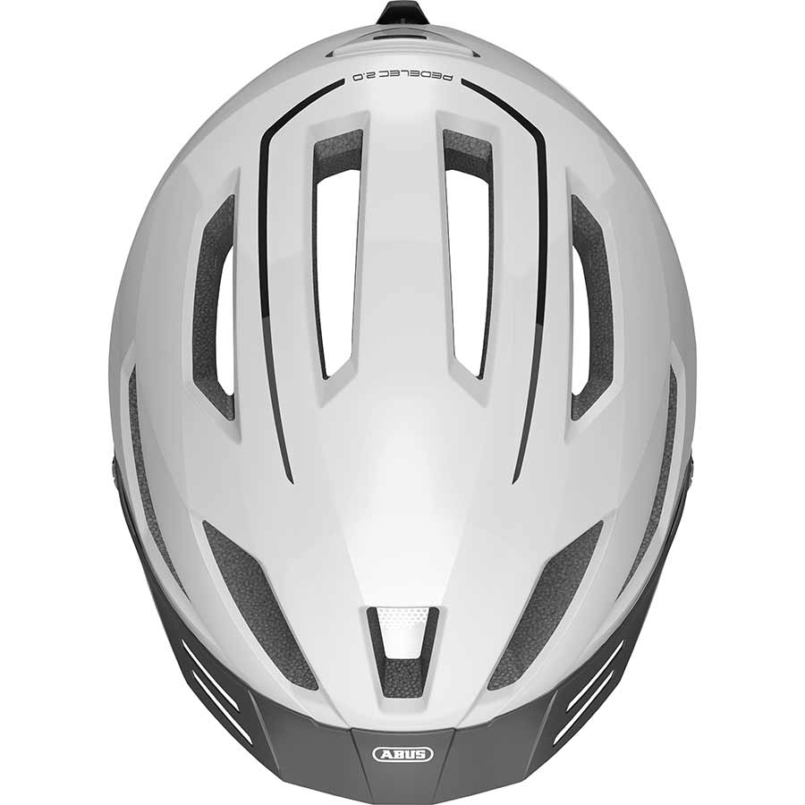 Abus, Pedelec 2.0, Helmet, Pearl White, L, 56 - 62cm