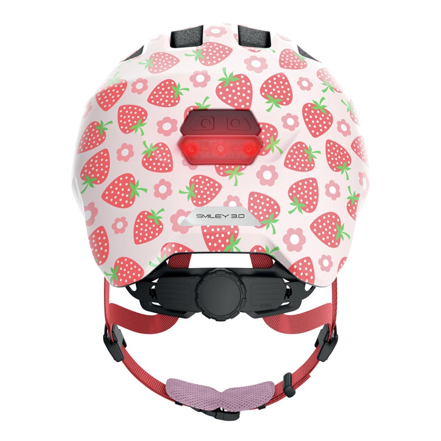 Abus, Smiley 3.0 LED, Helmet, Rose Strawberry, S, 45 - 50cm