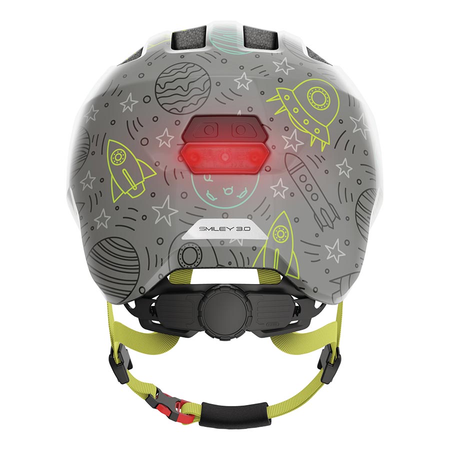 Abus, Smiley 3.0 LED, Helmet, Grey Space, M, 50 - 55cm