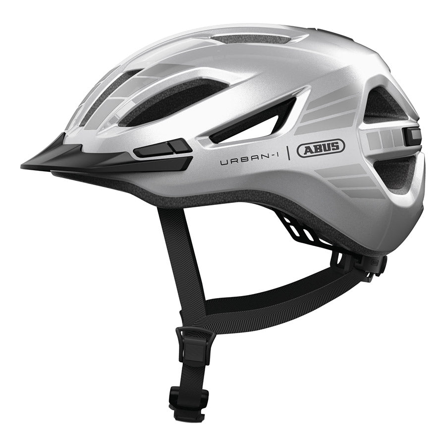 Abus, Urban-I 4.0 LR, Helmet, S, 51 - 55cm, Signal Silver