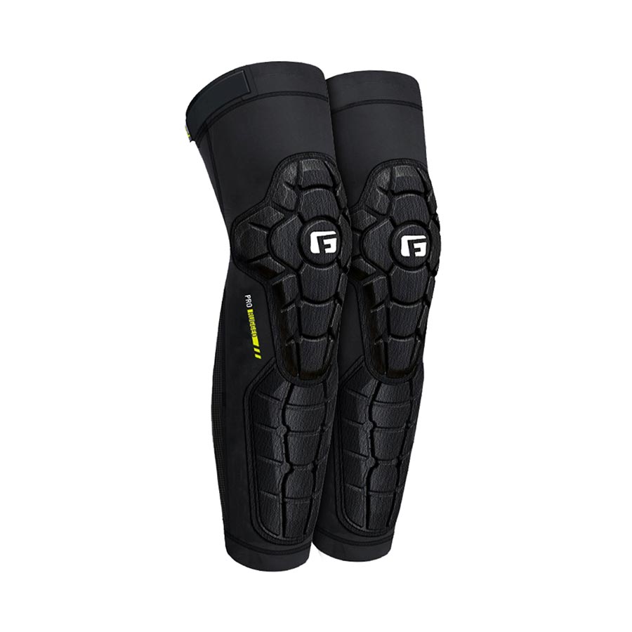 G-Form, Pro Rugged 2, Knee/Shin Guard, Black, M, Pair