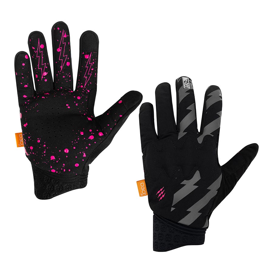 Muc-Off, D30 Rider, Full Finger Gloves, Bolt, XXL, Pair