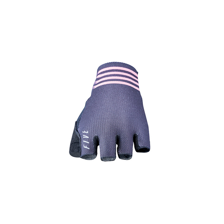 Five Gloves, RC2, Short Finger Gloves, Black/Pink, XXS, Pair