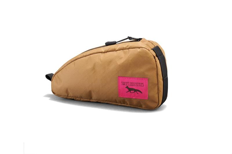 Swift Industries Moxie Top Tube Bag, ECOPAK Shell, Coyote