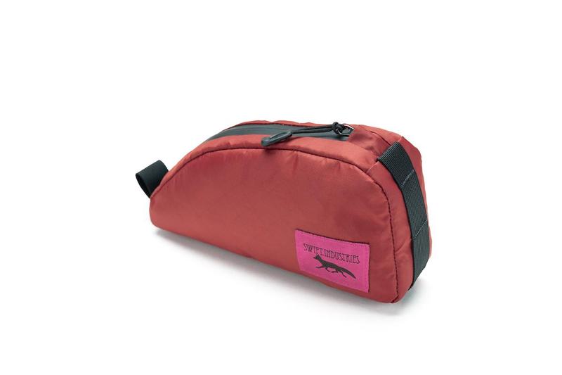 Swift Industries Moxie Top Tube Bag, ECOPAK Shell, Redwood