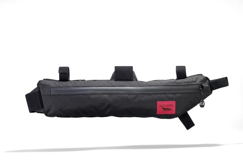 Swift Industries Hold Fast Half Frame Bag, ECOPAK Shell, 4L, Black
