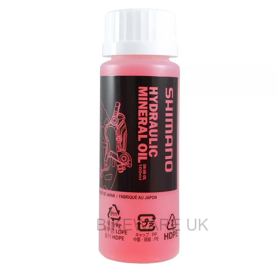 HYDRAULIC DISC BRAKE OIL (MINERAL OIL), SM-DBOIL, FOR SHIMANO DISC BRAKE, 100ml