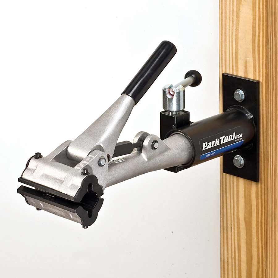 Park Tool PRS-4W-1 Deluxe Wall Mount Repair Stand and 100-3C Clamp: Single