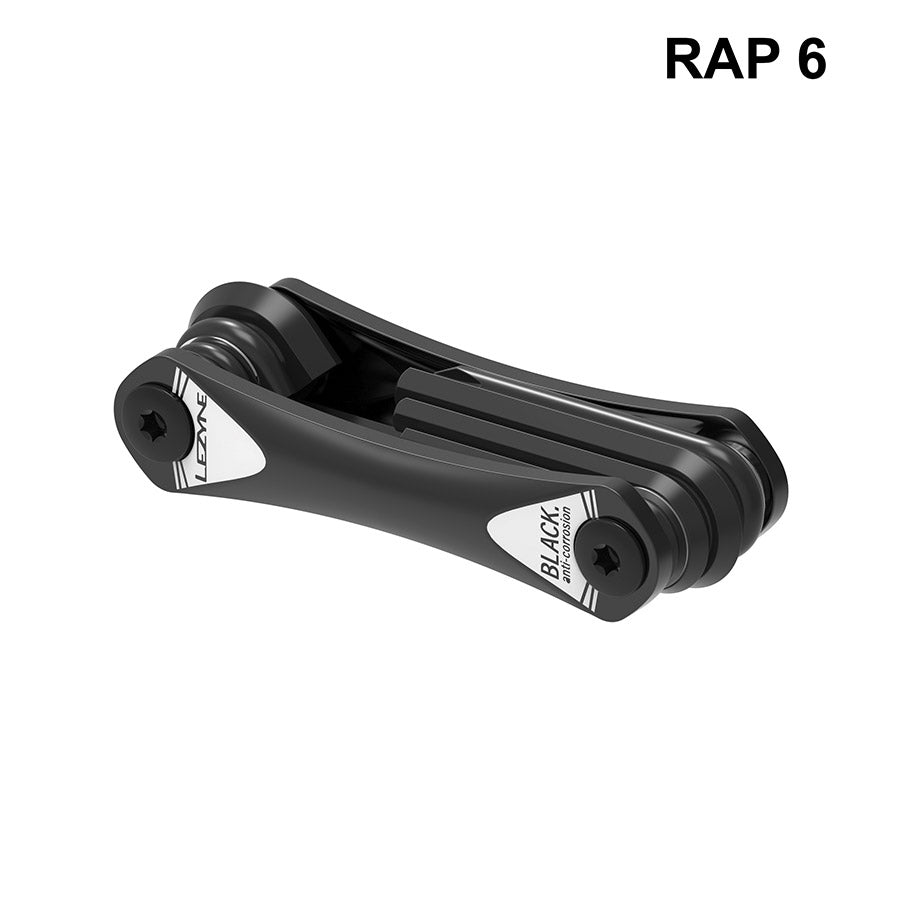 Lezyne, RAP II 6, Multi-Tools, Number of Tools: 6, Black