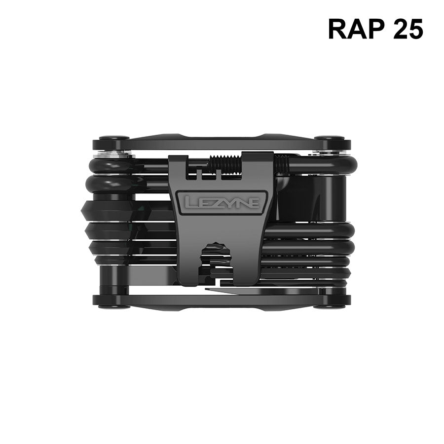 Lezyne, RAP II 25 Co2, Multi-Tools, Number of Tools: 25, Black