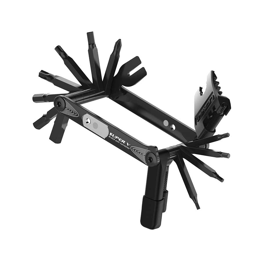 Lezyne, Super V23, Multi-Tools, Number of Tools: 23, Black