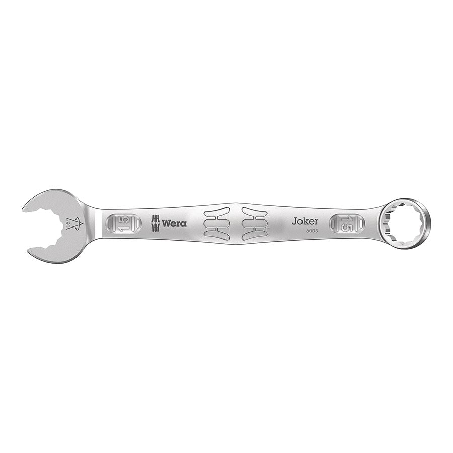 Wera, 6003 Joker Combination Wrench, 15mm