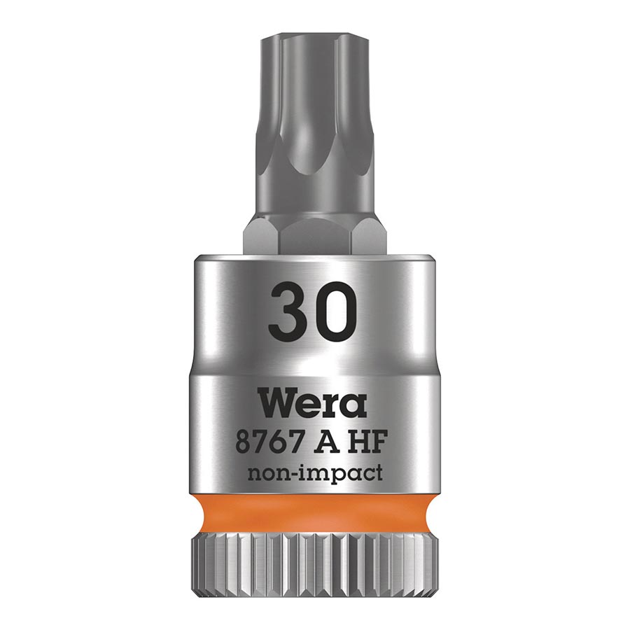 Wera, 8767A HF TORX Zyklop, 1/4'' Drive, Torx 30 x 28mm with HF