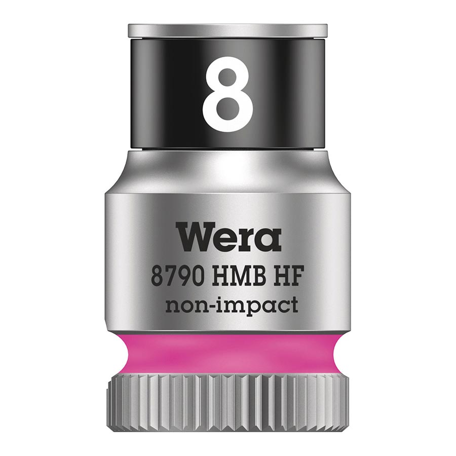 Wera, 8790 HMB HF Zyklop, 3/8'' Drive, 8.0mm Socket with HF