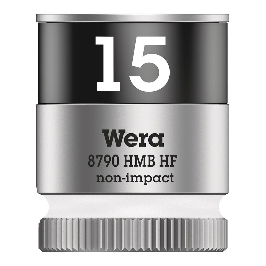 Wera, 8790 HMB HF Zyklop, 3/8'' Drive, 15.0mm Socket with HF