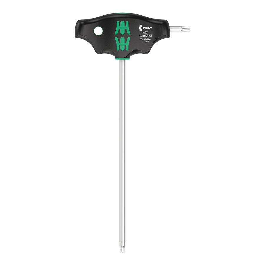 Wera, 467 T-handle Torx, Torx Wrench, Torx 30 x200mm With HF