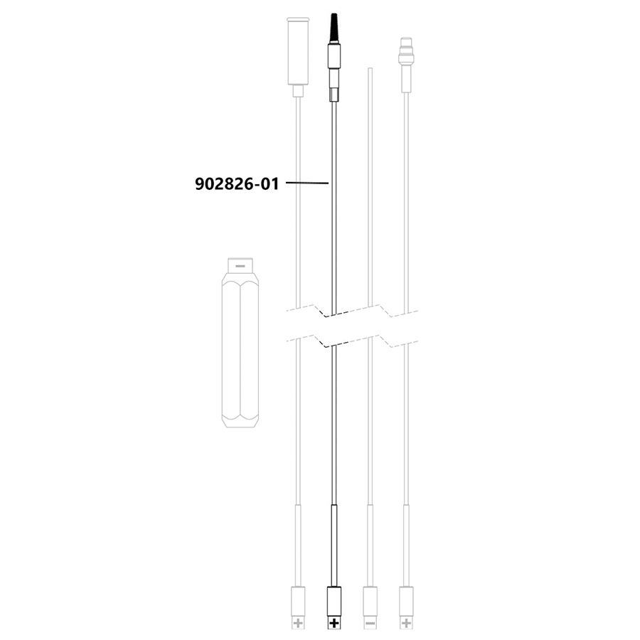 Park Tool 346.2 Guide Cable With Barbed Adapter Tip ForIR-1/IR-1.2/IR-1.3