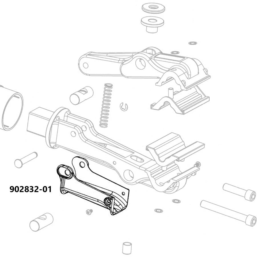 Park Tool Saddle Cradle for 100-3D, 100-5D and 100-25D Micro Adjusting Clamps