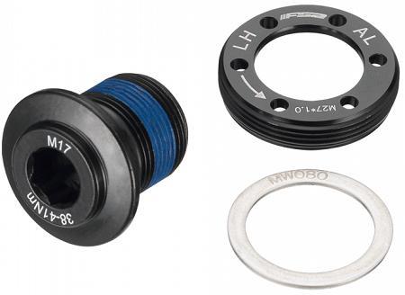 FSA Crankset Part, Crank Bolt, M12, Self-Extracting, NBD, (MegaExo 19mm cranks)