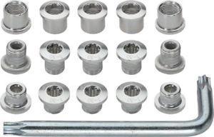 FSA Hardware, Chainring Bolts, Triple, Silver, / 15 pcs